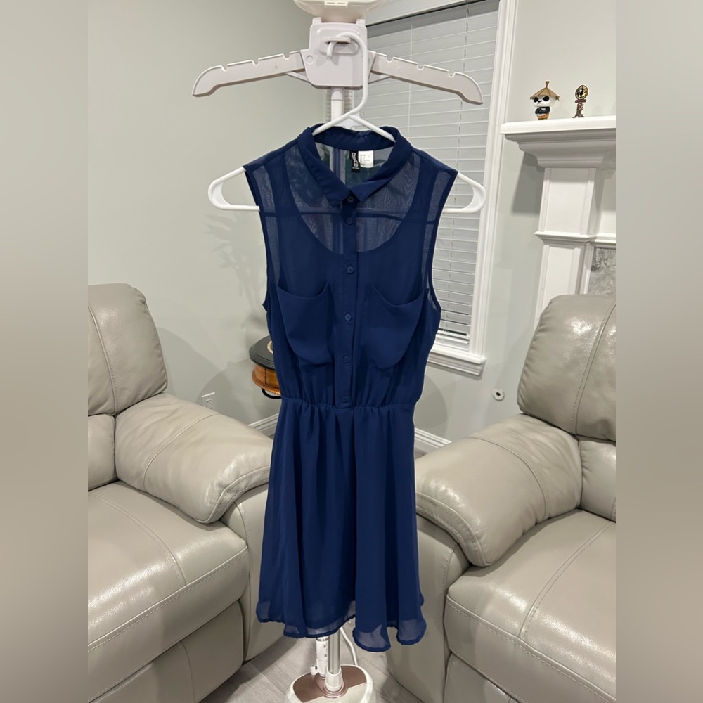 Blue Women Dress